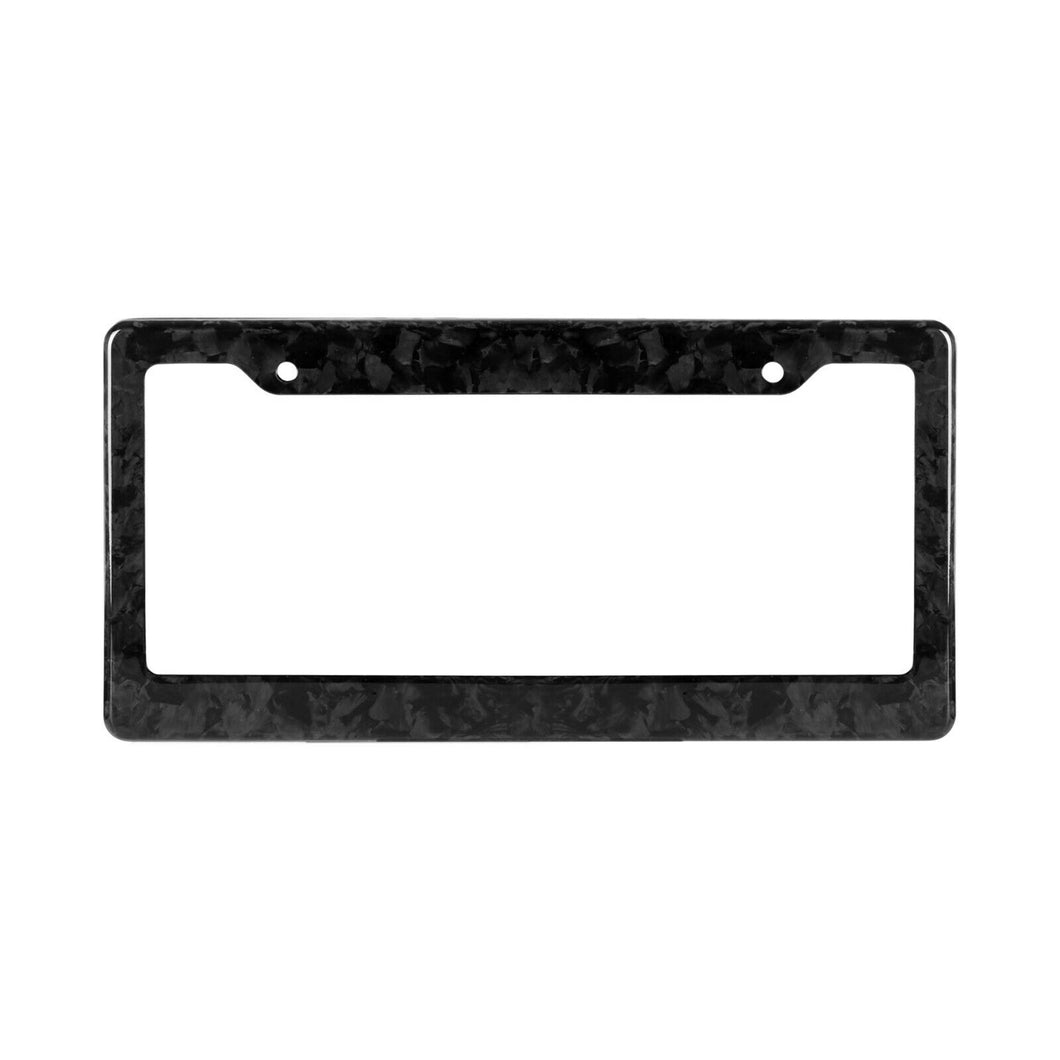 Carbon Fiber License Plate Frame - Forged V1