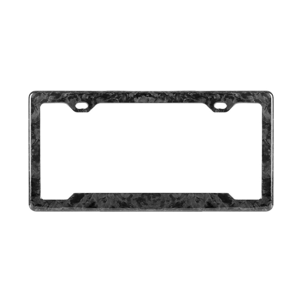 Carbon Fiber License Plate Frame - Forged V2